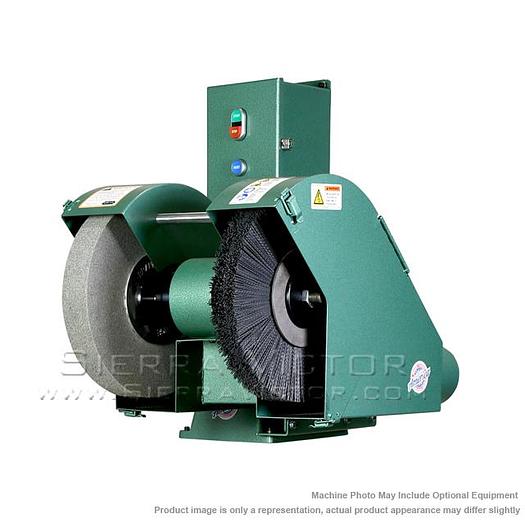 BURR KING Model 1200 Deburring & Polishing Machine