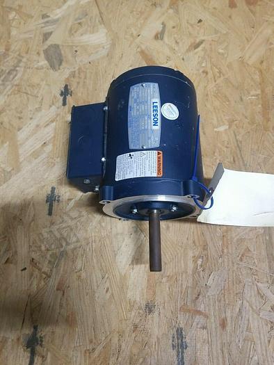 Used Leeson A4T11NC3C Motor 1/3 hp 230/480