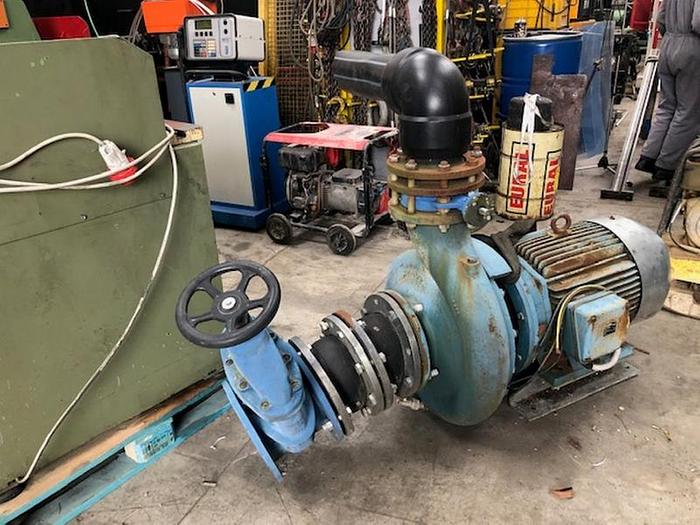 Usato POMPE CON MOTORE 45 KW (PESO 750 Kg)  e 15 kW (PESO 266 Kg)