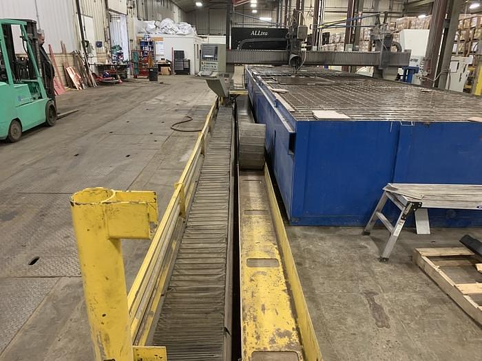Used 2008 ALLTRA CORP. MODEL PG14-12 WJ, 120" X APPROX. 468" 2 HEAD GANTRY STYLE CNC WATER JET