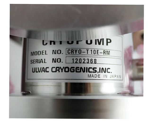 New ULVAC CRYO SUPER TRAP PUMP, CRYOT10ERM for Sale