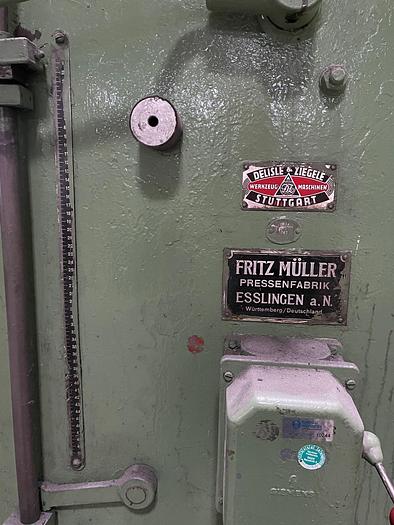 Gebraucht Hydraulische Richtpresse   FRITZ MÜLLER 40to.