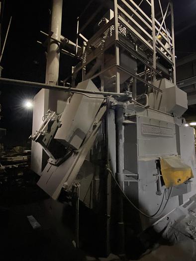 Used WHEELABRATOR 96" SWING TABLE SHOT BLAST