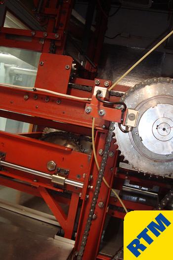 Used Chocolate Moulding Line complete with packaging machinery