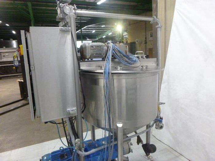 Used Mixing Tank w/Waukesha Pump