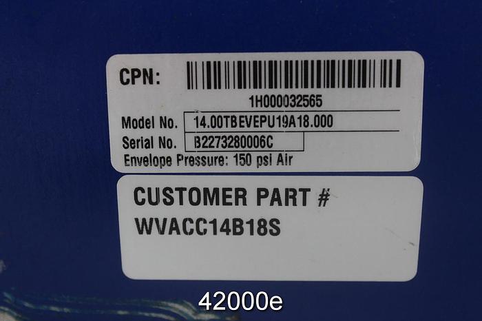 Used North Port Valve 18" Air Operated Thru Gate Valve #42000