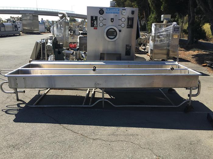 Used Tank, 300 Gallon, COP, Double Sink, 20" x 12', S/st, #S740014