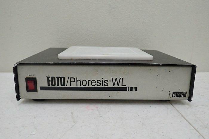 Used Fotodyne Model 1-1700 FOTO/Phoresis WL White Light