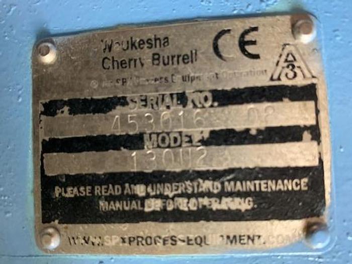 Used Waukesha Model 130 Positive Displacement Pump
