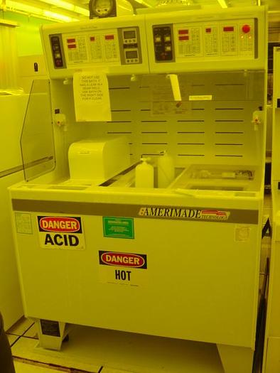 Used Amerimade Plastic Cobalt Etch and P-Clean Wet Bench