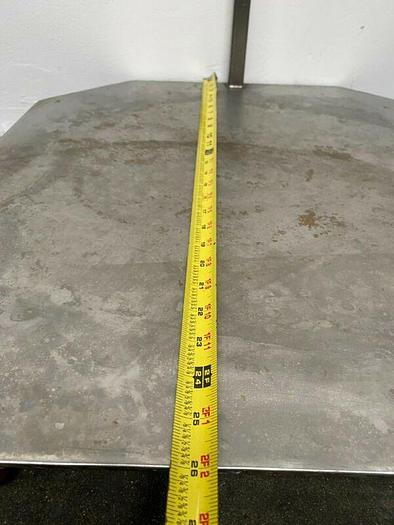 Used Stainless Steel 26" x 24" x 57" Cart w/ Casters