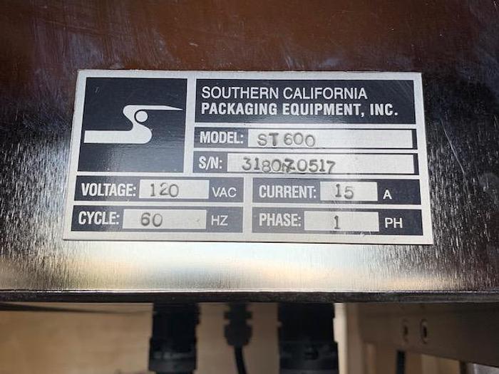 2016 Southern California Packaging Equipment ST-600
