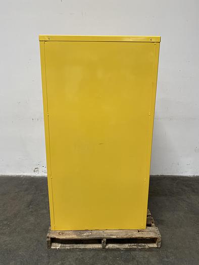 Used JustRite BS60 60 Gallon Flammable Cabinet 65"x 34"x 34" Manual Close