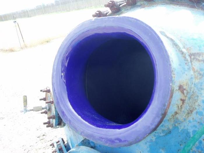 Used Reactor, 265 Gallon, Glass Lined, 30 PSI, Jkt, Agit, #S736725