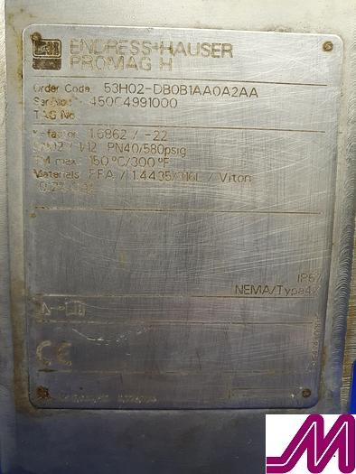 Used Endress & Hauser Promag H Flow Meter DN02 (53H02)