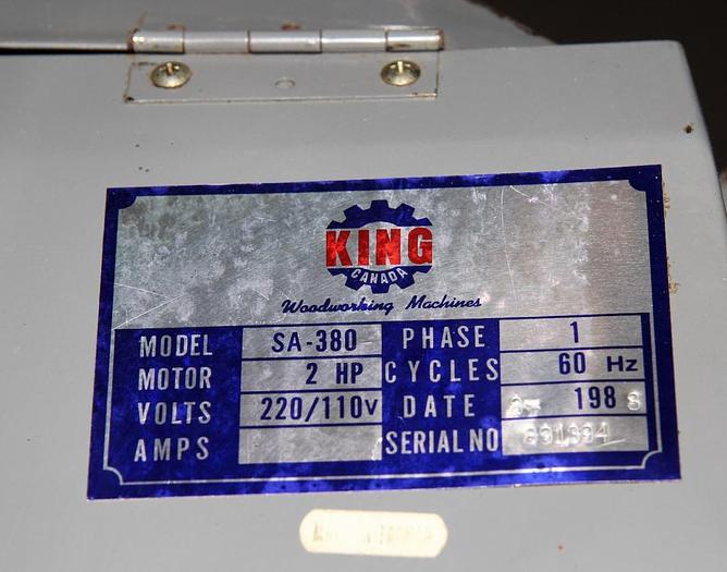 Used 1988 *SOLD* Thickness Planer - King SA380