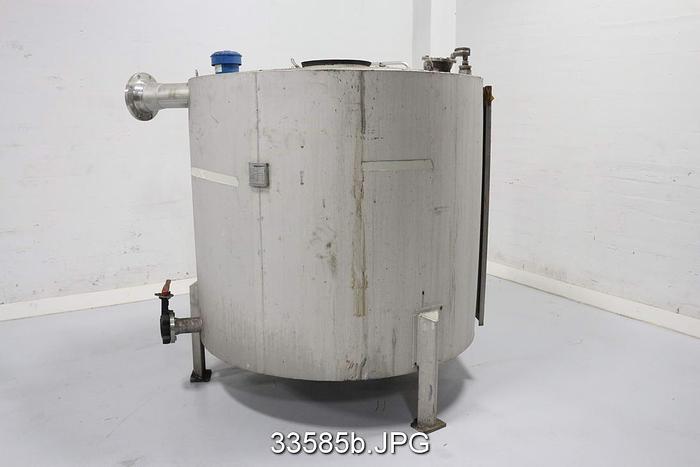 Used Galvanoimis OY Tank, Stainless Steel, 60" Diameter, 59" Height #33585