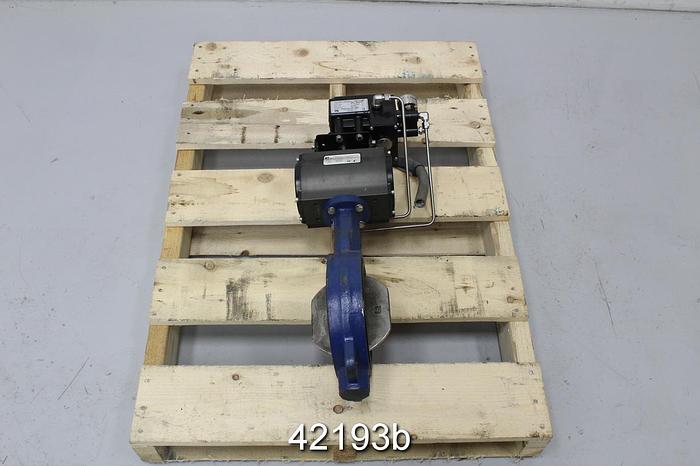 Used Fps 6" Butterfly Control Valve, Iron Body #42193