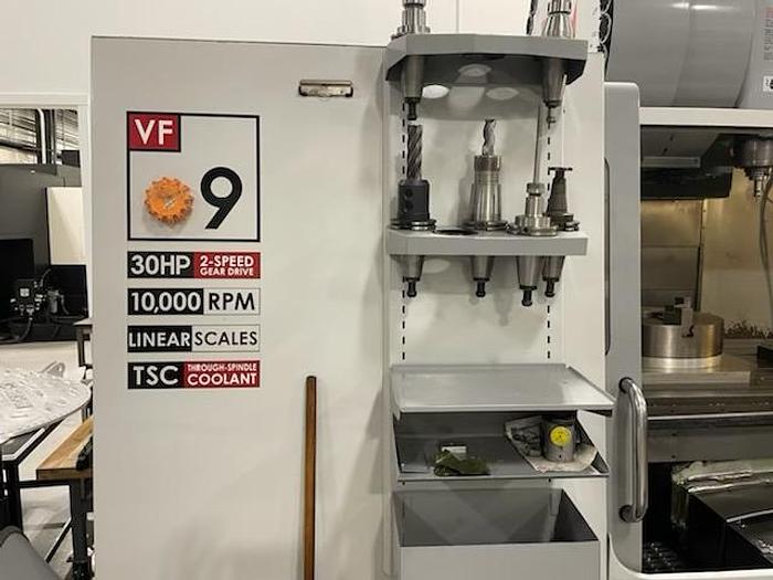 Used 2009 HAAS VF-9 4-Axis Vertical Machining Center