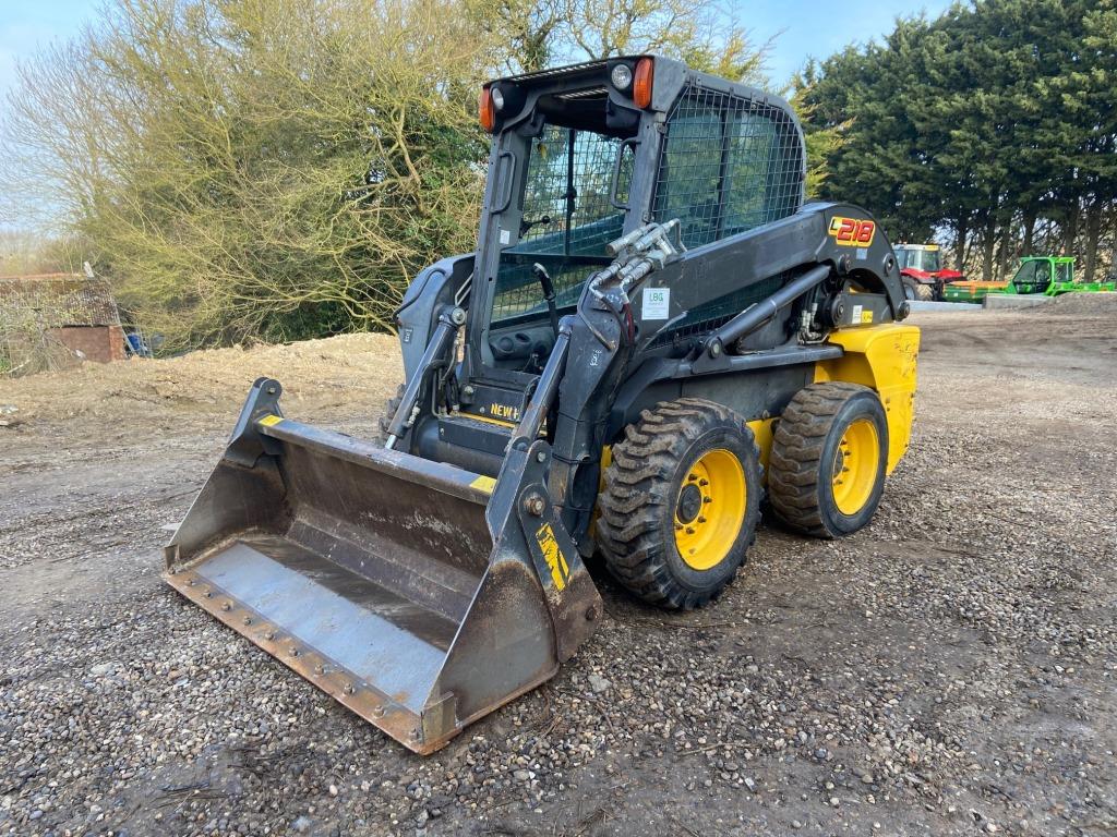 Used New Holland L218 Skid Steer