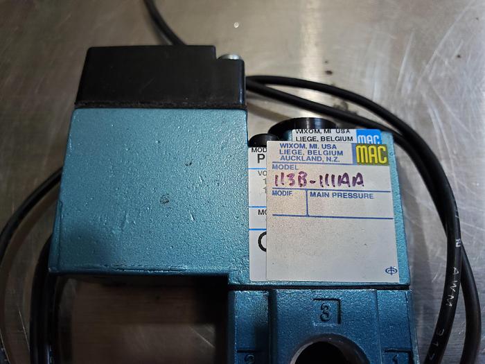 MAC 113B-111AA Solenoid Valve (BRB2)