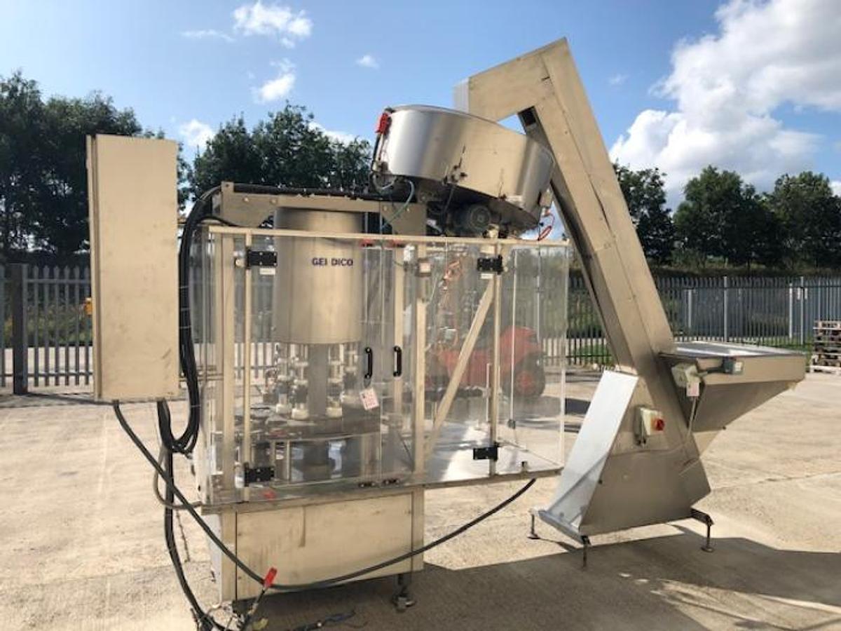 Used Dico 6 head screw capper