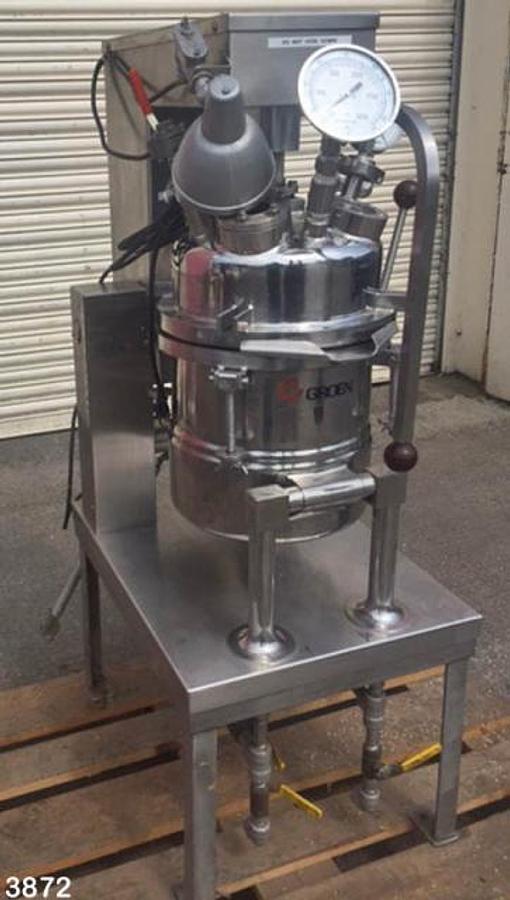 Used Groen 21 litre  lab scale process vessel