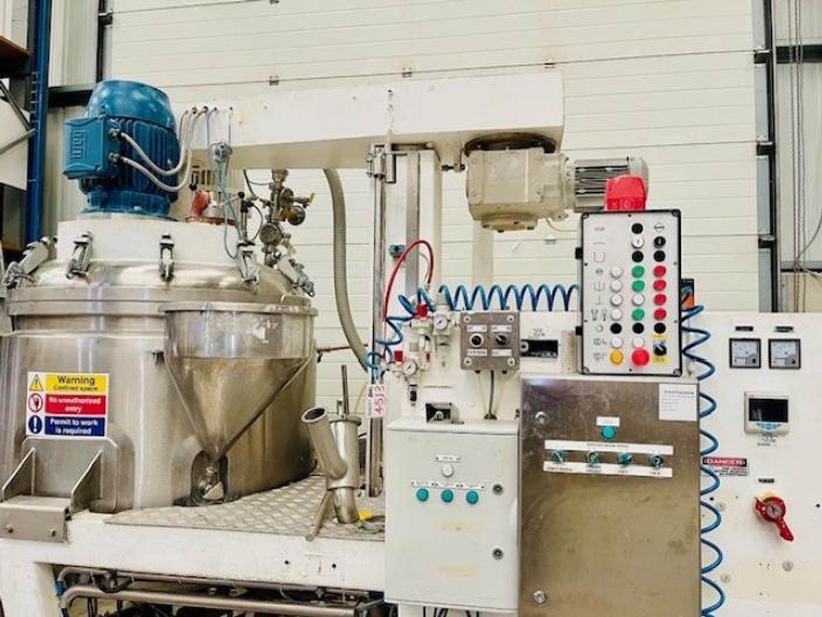 Used Fryma VME700 Process Vessel