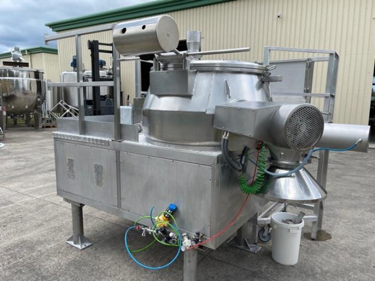 Used Diosna 600Ltr mixer granulator