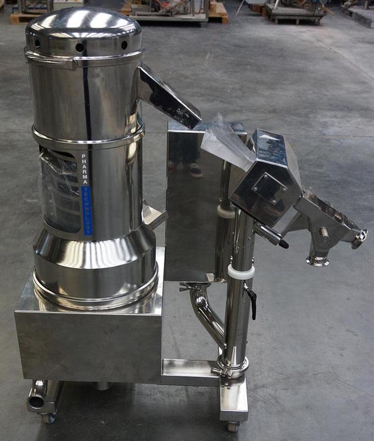 Used Pharma Technologies combined metalcheck and deduster