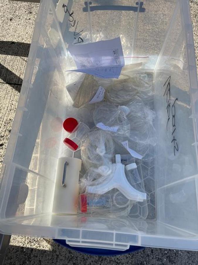 Used Vector Freund TFC220 roller compactor