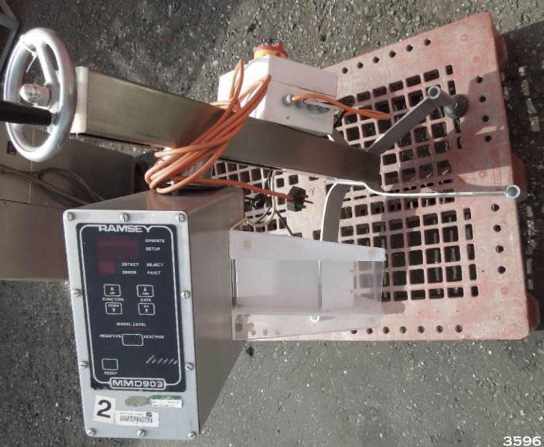 Used Ramsey MMD903 tablet and capsule metal detector