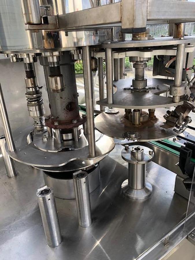 Used Zalkin CA3 360NG fully automatic screw capping machine