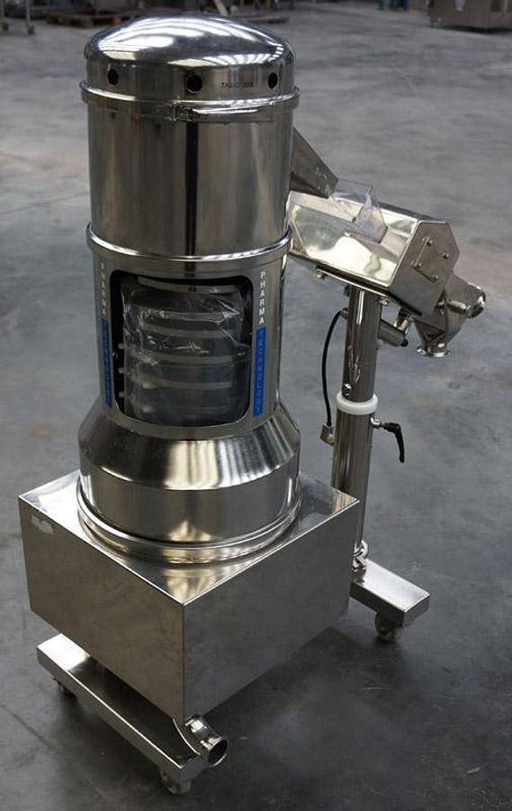 Used Pharma Technologies combined metalcheck and deduster