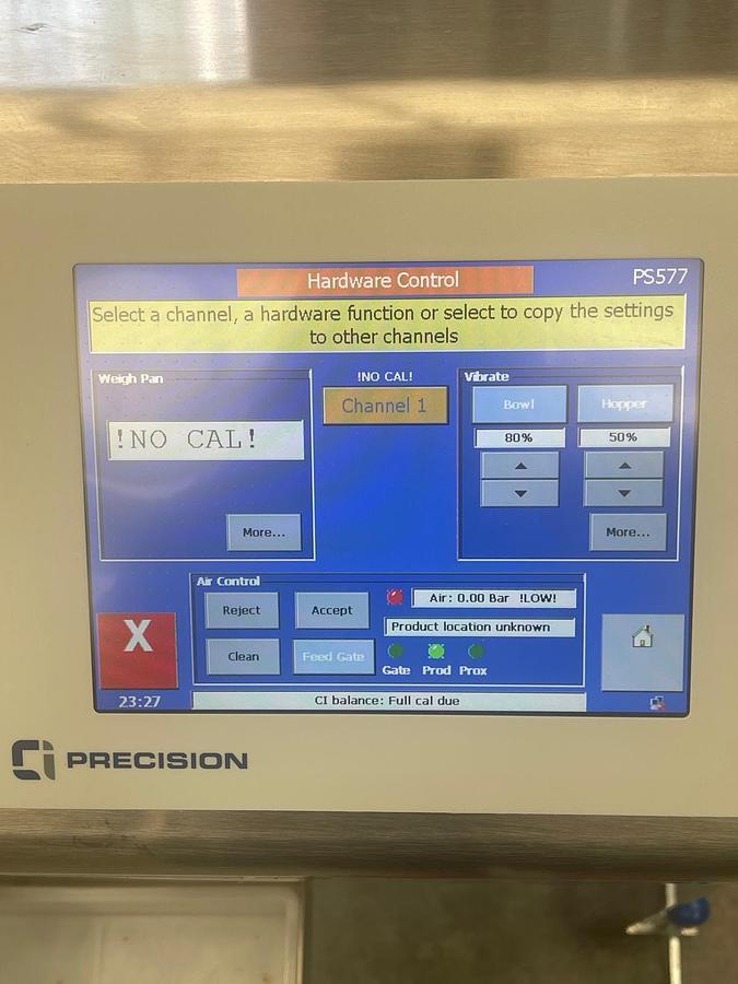 Used CI Precision Sade CP160 Weight Sorter