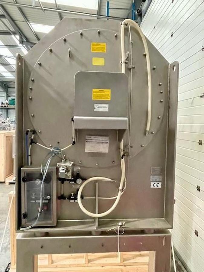 Used KEK Kemutec 1000HE ribbon blade mixer