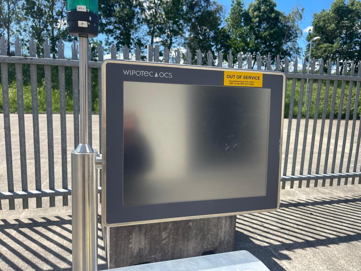 Used OCS Wipotec HC Checkweigher