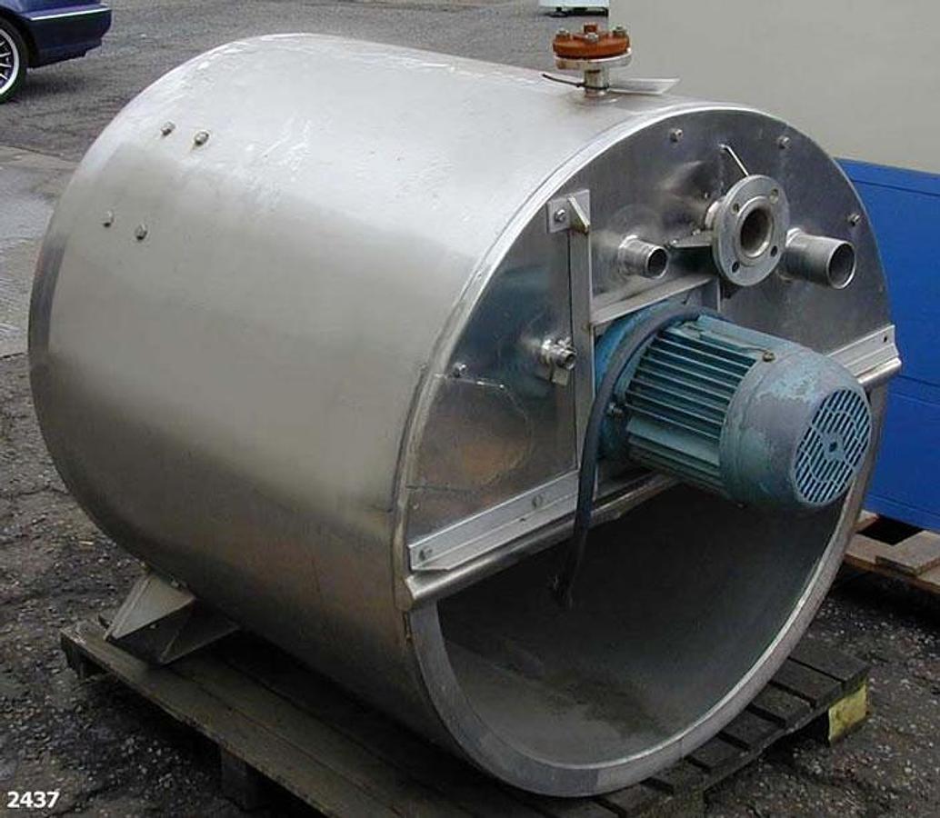 Used GIUSTI 850 litre vessel