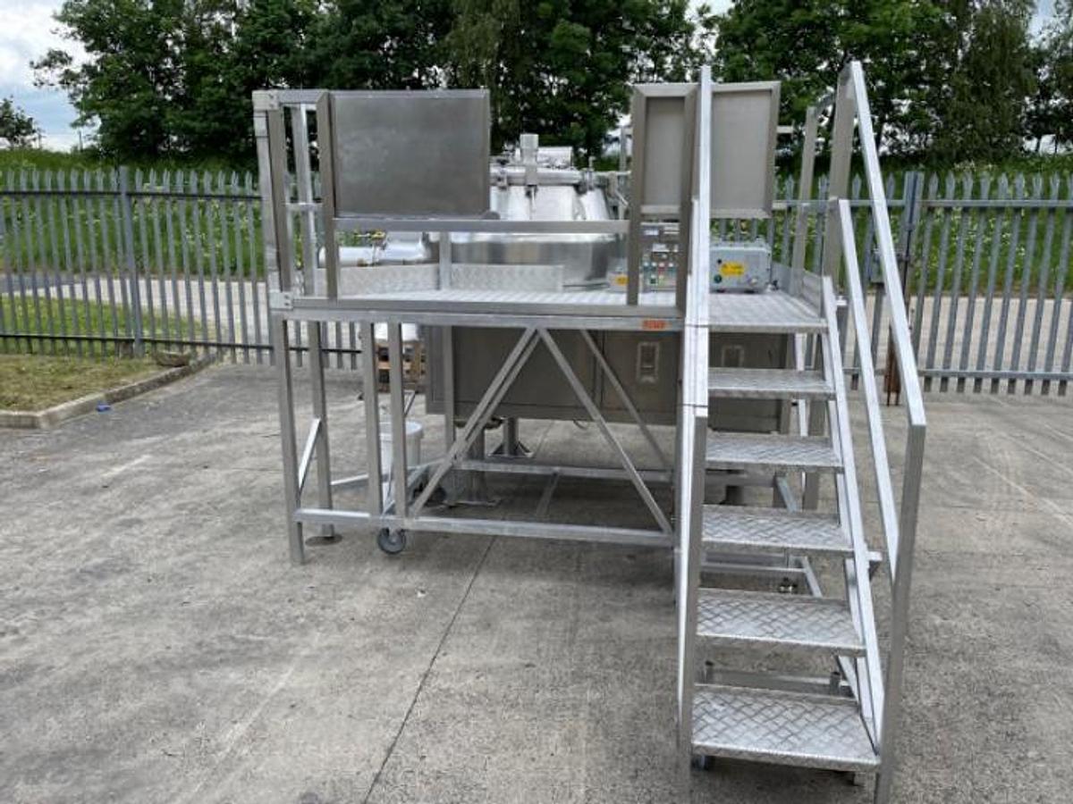 Used Diosna 600Ltr mixer granulator