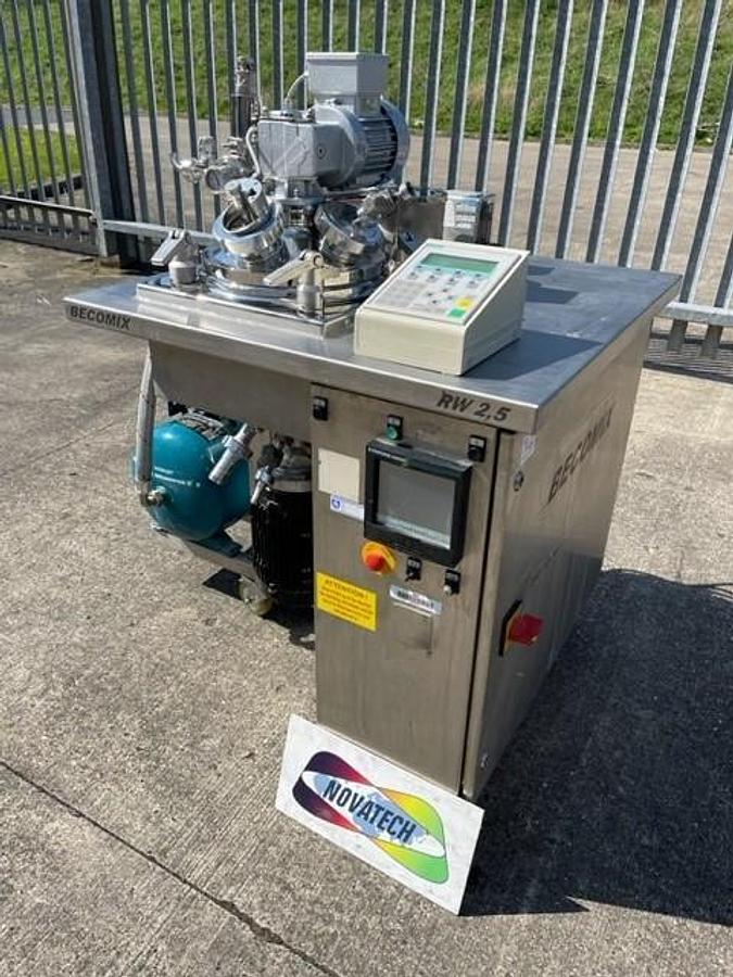 Used Becomix Lab scale homogeniser mixer