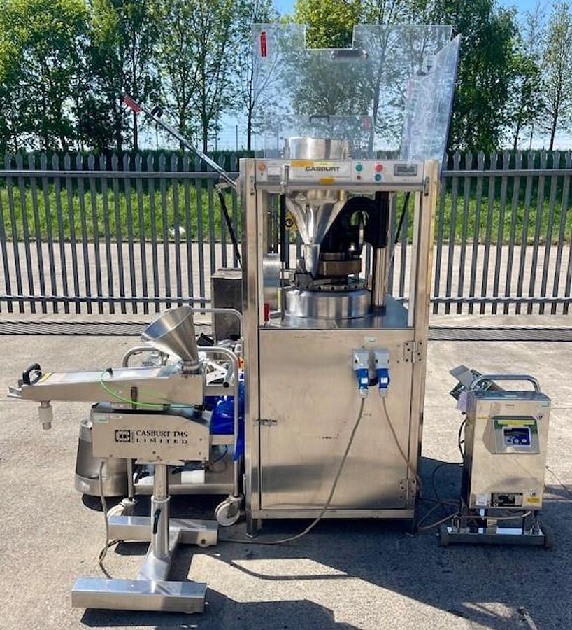 Used Casburt D4 20 station tablet press