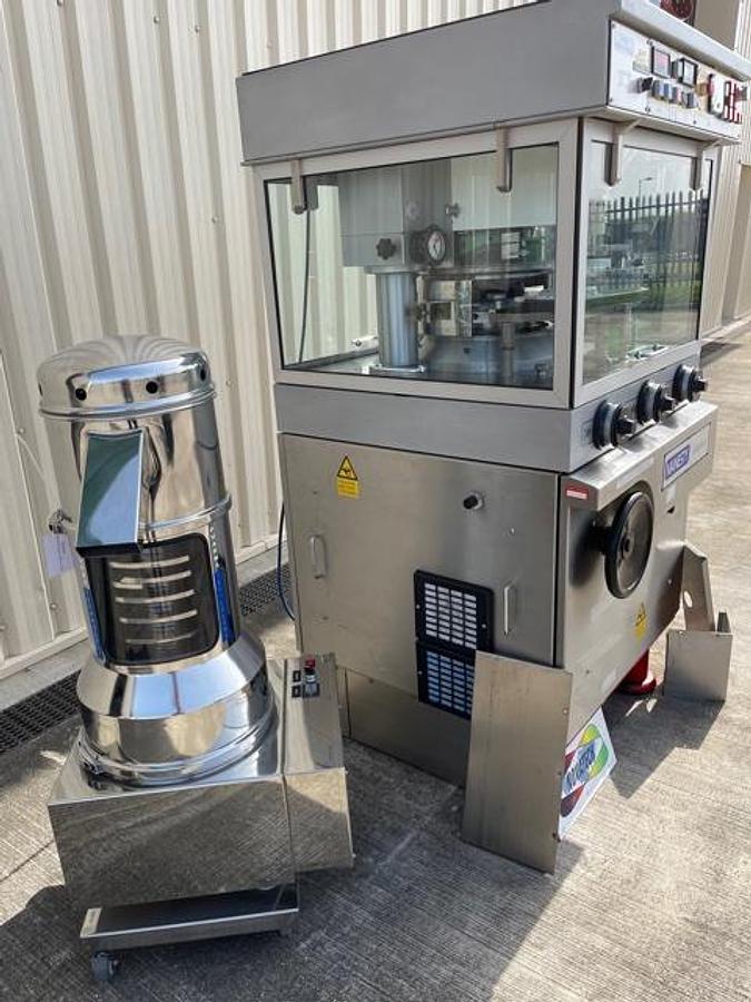 Used Manesty Unipress 27 station rotary tablet press