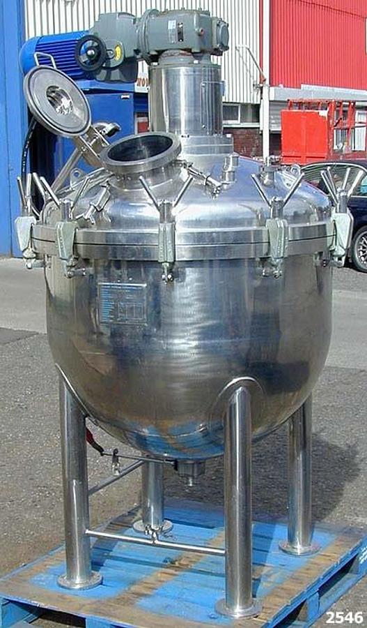 Used SINCLAIR 500 litre mixing vessel