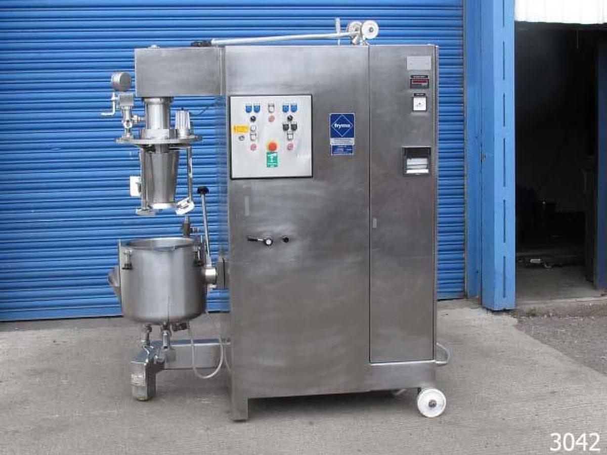 Used FRYMA VME 20C lab/product development scale mixer