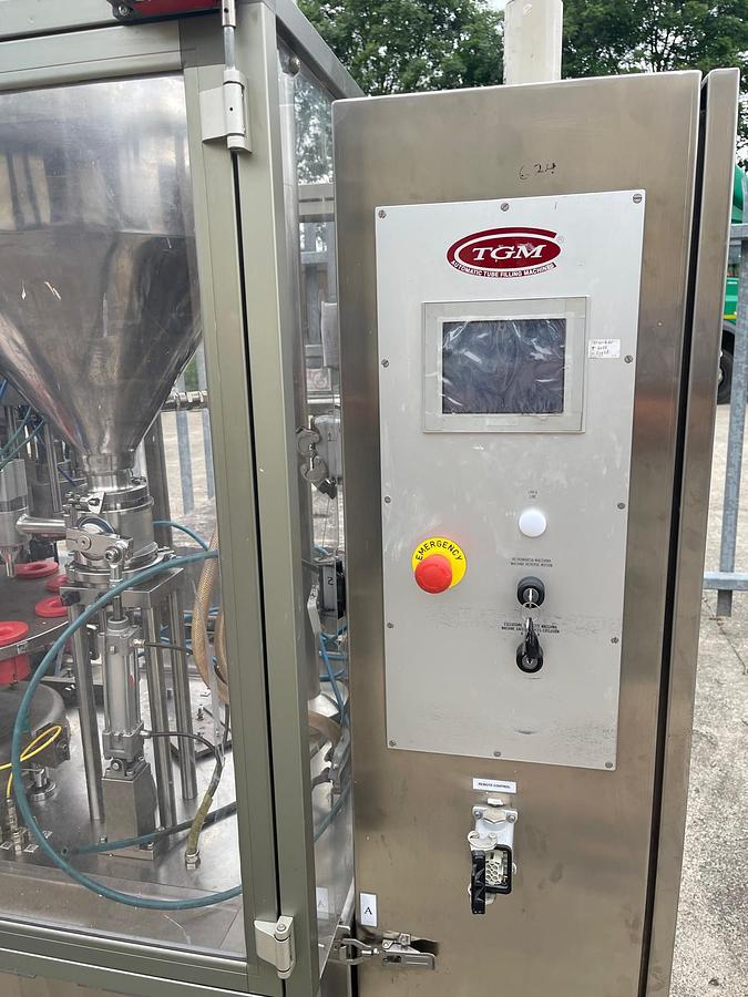 Used TGM E250 Matic Semi Auto Tube Filler