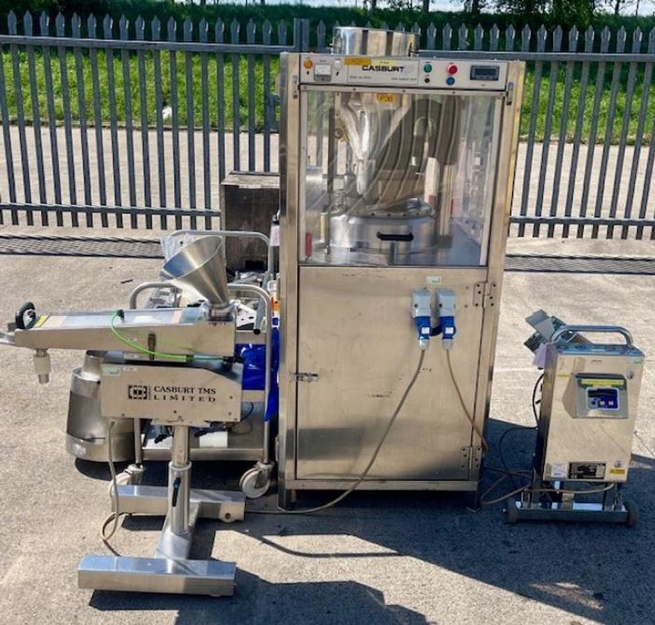 Used Casburt D4 20 station tablet press