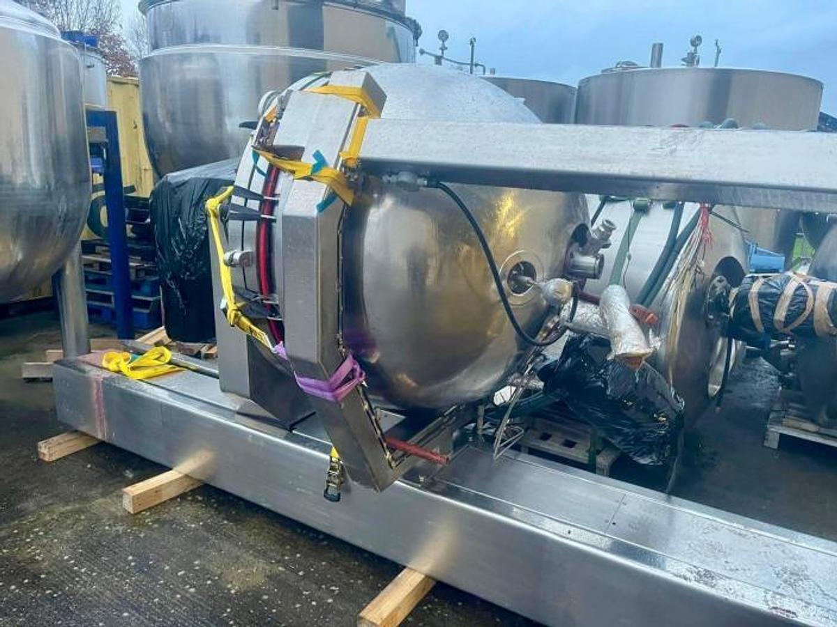Used Ref 4521 Websters 1000L contra blend process vessel