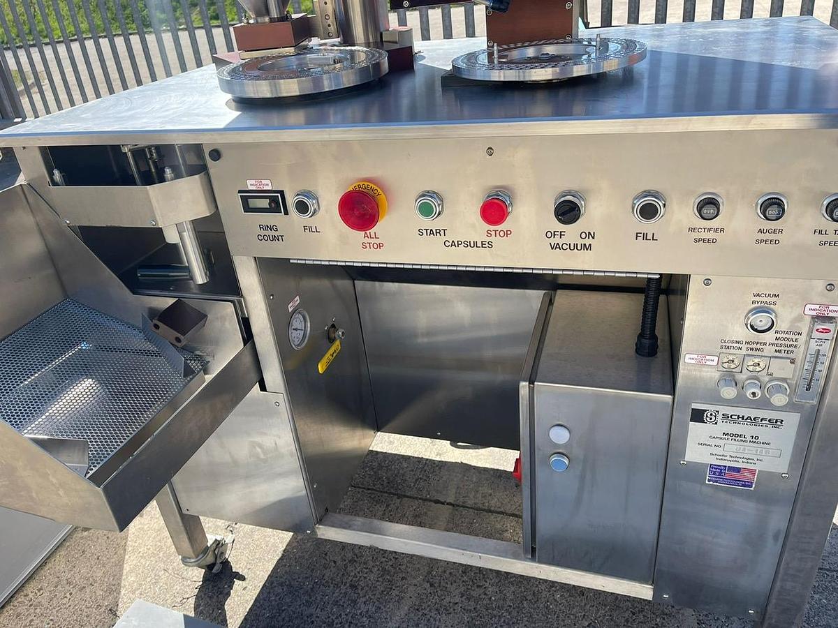 Used Schaeffer Model 10 Semi automatic capsule filler