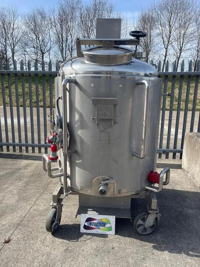 Used Sapphire Fabrications 1000L mixing vessel