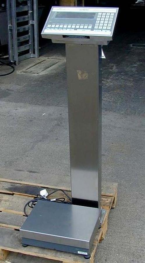 Used Sartorius floor standing platform scale